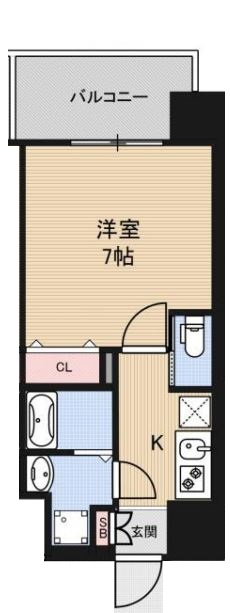 ALZA福島の間取り