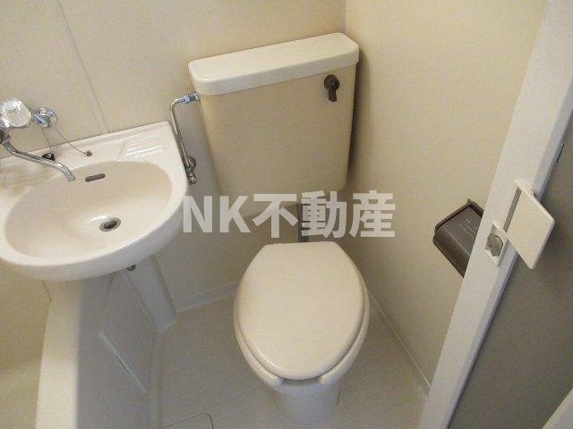 【トイレ】 | 菱屋西ロイヤルハイツ（河内小阪賃貸） | トイレです