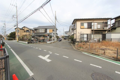 【前面道路含む現地写真】 | 若葉町/建築条件付