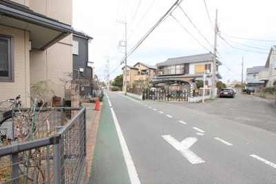 【前面道路含む現地写真】 | 若葉町/建築条件付
