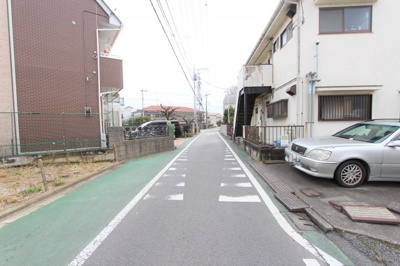 【前面道路含む現地写真】 | 若葉町/建築条件付