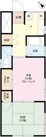 【間取り】 | 風野アパート