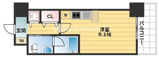 【間取り】 | ISM谷町六丁目（旧プライムアーバン安堂寺