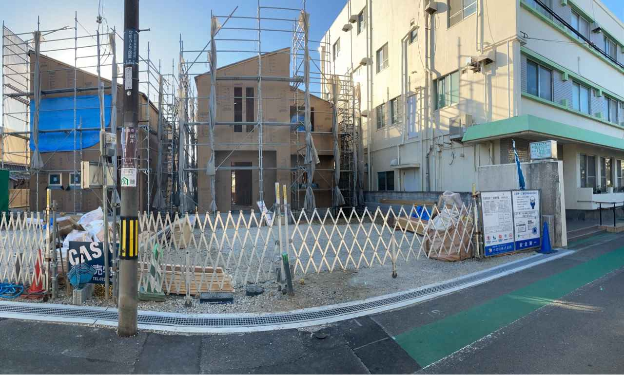箕面市桜井１丁目の新築一戸建の外観