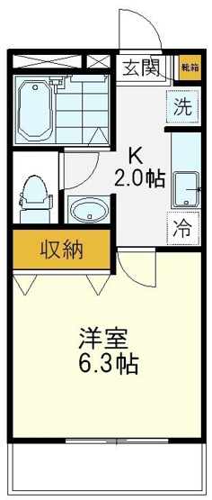 【間取り】 | ブランシェ鷹の台
