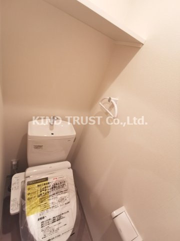 モダンアパートメント梅田NORTHのトイレ|落ち着いたトイレです