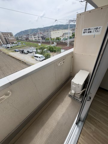 マンション白龍のバルコニー