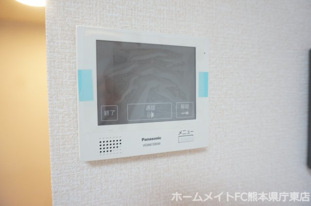 上益城郡益城町大字広崎のアパートのセキュリティ