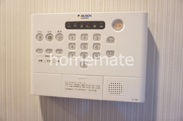 熊本市北区清水亀井町のアパートのセキュリティ