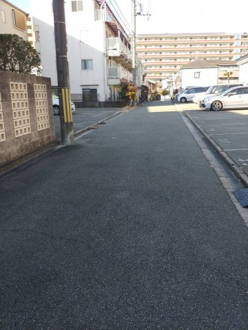 上坂部2丁目466-1青空ガレージ【管理番号56】|前面道路　西側