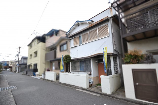 堺市堺区向陵東町　土地　新築の前面道路含む現地写真