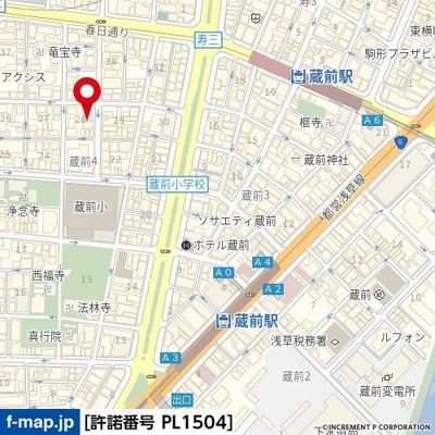 【地図】 | 藤和シティコープ蔵前