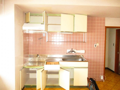 【キッチン】 | 松本市庄三コーポラス（中古マンション）A-4