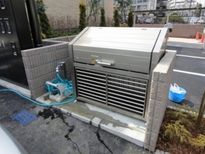 【その他共用部分】 | グリーンパール日吉 | 敷地内ごみ置き場でごみ出しもらくらく～♪忙しい社会人さんや主婦さんにもうってつけ！