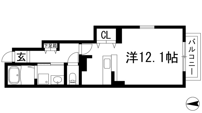 【間取り】 | レジデンス佐々木5