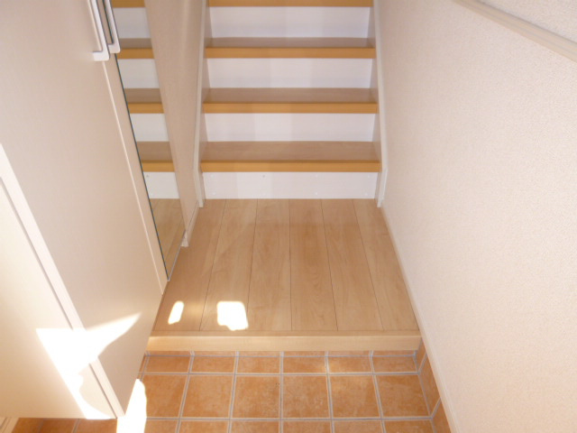 グランビアＡの玄関