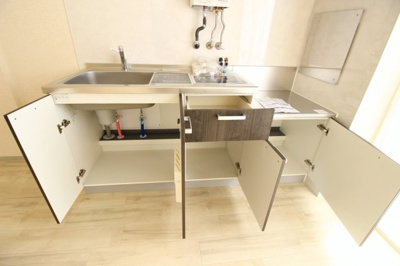 【キッチン】 | サニーハイツフミ　Ｂ棟