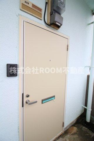 第3年見マンションの玄関|毎日通る玄関はこちらです