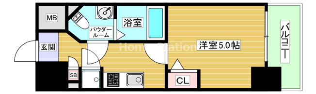 【間取り】 | エスリード福島WEST