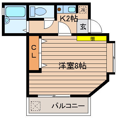 【間取り】 | ヒルズ吉塚