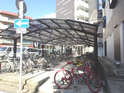 【その他共用部分】 | REBANGA江坂AP | 駐輪場です