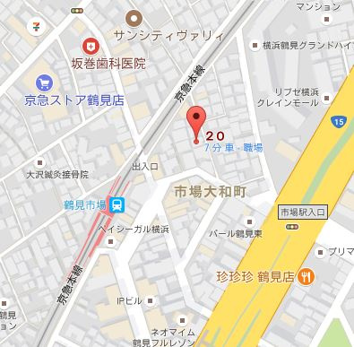 【地図】 | ベレール鶴見市場