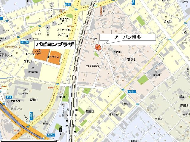 【地図】 | アーバン博多
