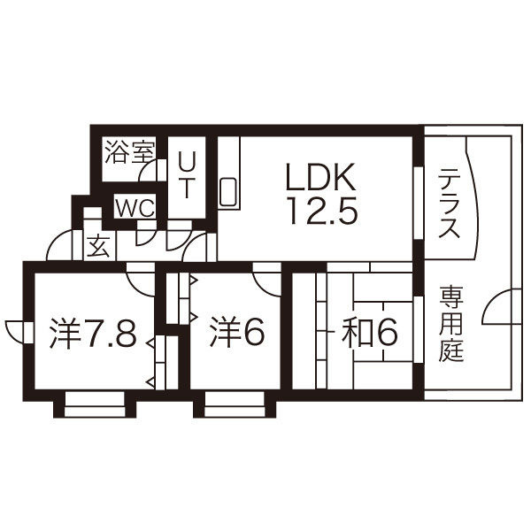 ライプンの間取り