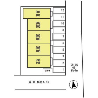 【区画図】 | Flora みさき