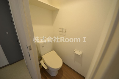 【トイレ】 | AZ天満 | ゆったりとした空間のトイレです