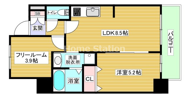 【間取り】 | S-FORT福島ラルーナ