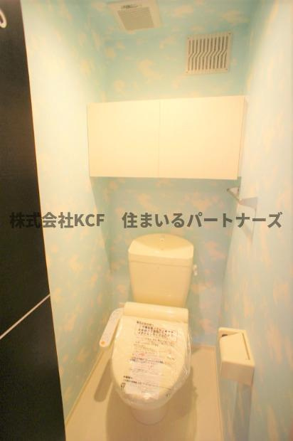 グラン・エスアールB棟のトイレ|シンプルで使いやすいトイレです