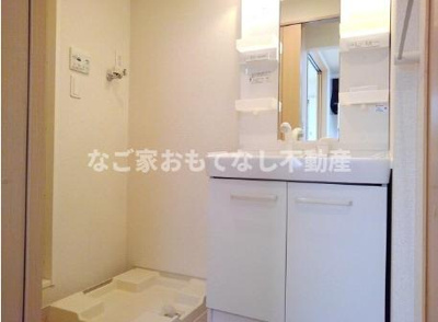 【洗面所】 | 夢の森 A | 夢の森 A　西区の物件はなご家おもてなし不動産へ。
