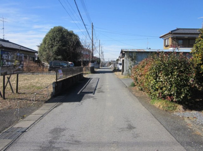 【前面道路含む現地写真】 | 熊谷市妻沼 800万 土地