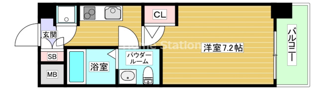 【間取り】 | セレニテ福島カルム