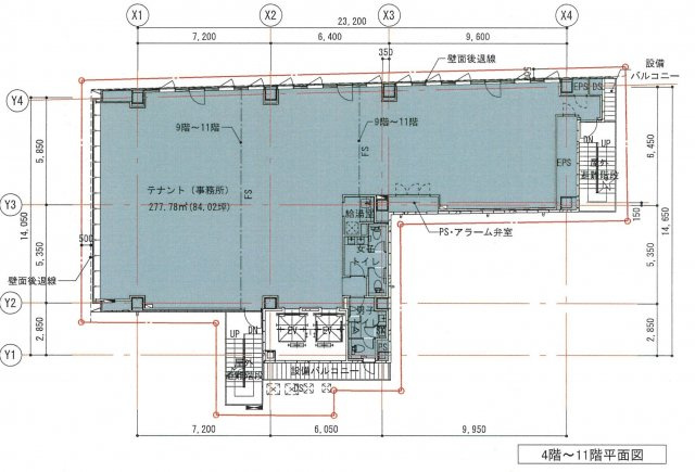 プレリー日本橋ビルの間取り