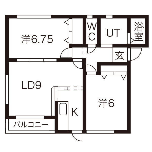 アプローズの間取り