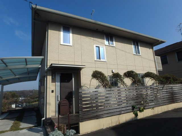 羽島台貸家の外観