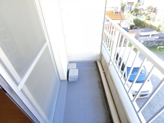 ドムス千代田のバルコニー