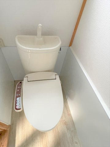 ペットと暮らせる大網貸家のトイレ