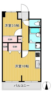 【間取り】 | サンハイツ通町
