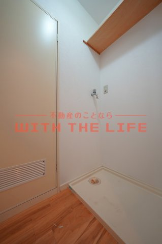 フリーデ【キャッシュバック対象物件】の洗面所|脱衣スペースもあります