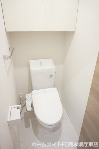 熊本市南区出仲間６丁目のアパートのトイレ