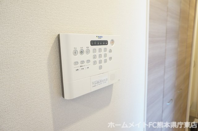 熊本市南区出仲間６丁目のアパートのセキュリティ