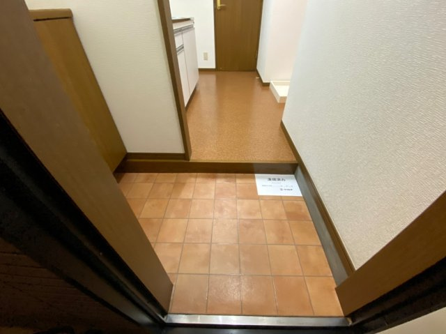 ベルヴェデール弐番館の玄関