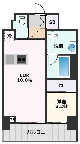 【間取り】 | ノルデンタワー江坂プレミアム