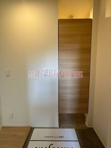 パークハイム上津の玄関|毎日通る玄関はこちらです