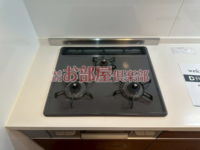 パークハイム上津のキッチン|コンパクトなキッチンで掃除もラクラク