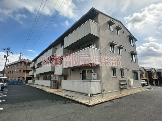 パークハイム上津の外観パース|こちら、外観パースです