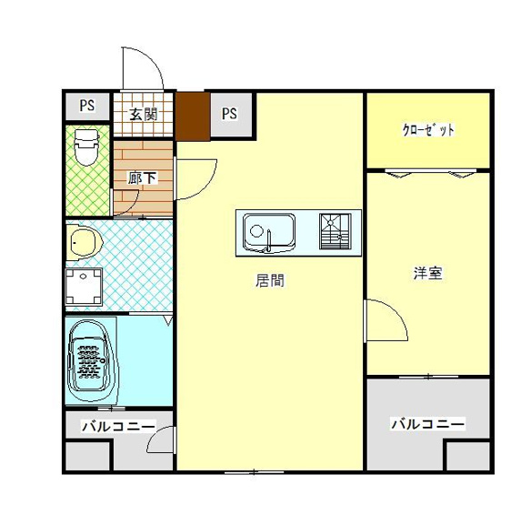 【間取り】 | アソシアグロッツォ博多サウスガーデン